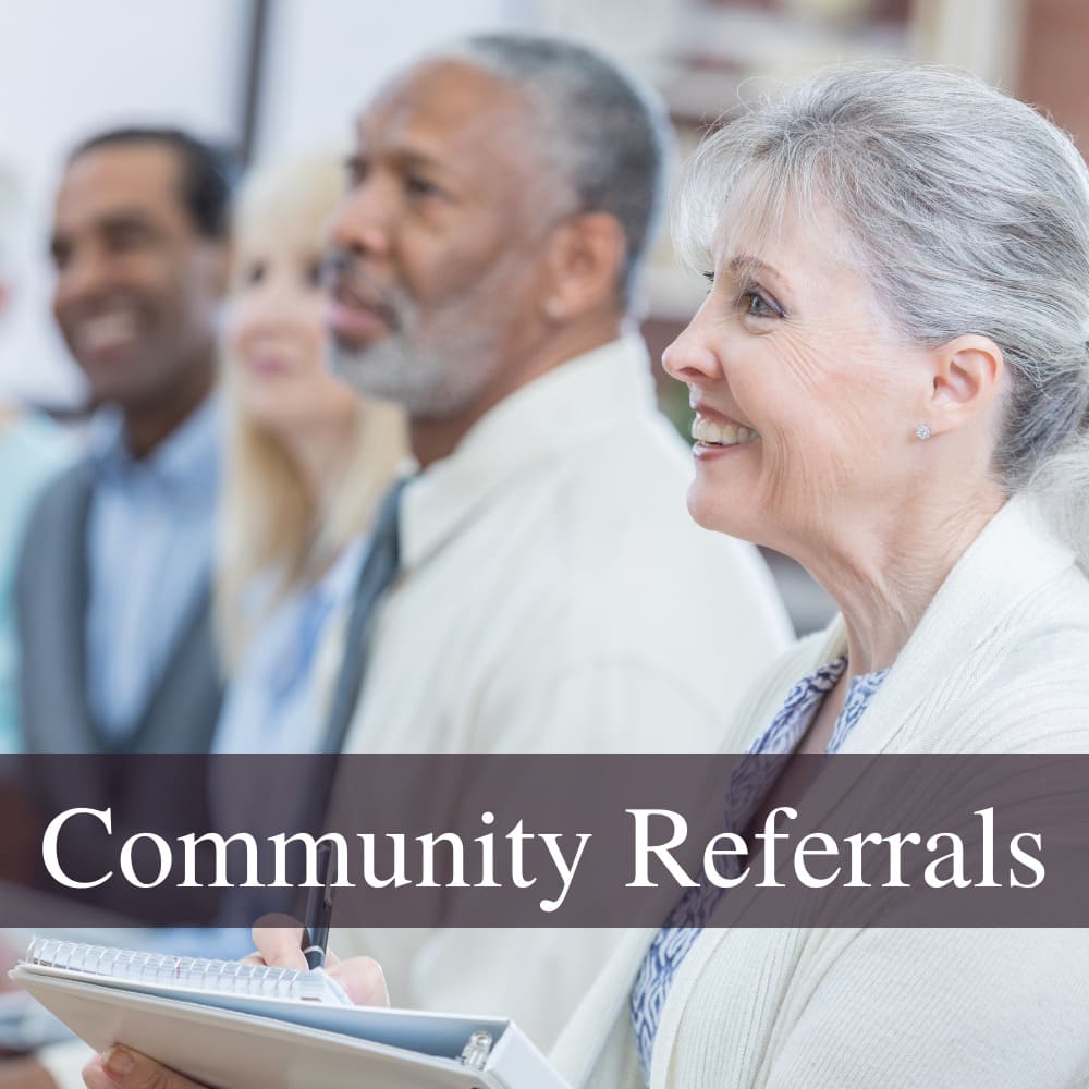 community referrals