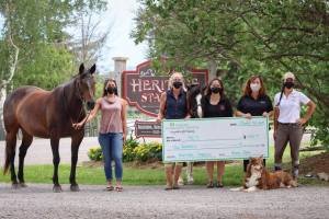 Heritage Stables raises $400 for Seniors' Community Services